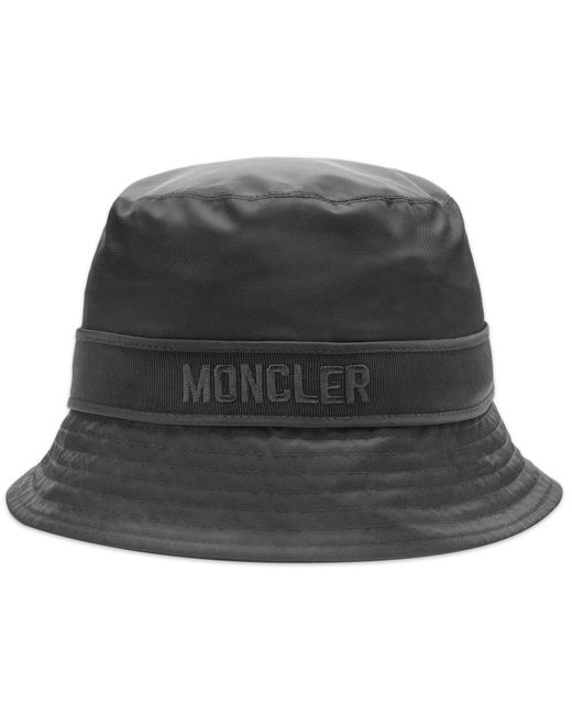 Moncler Logo Nylon Bucket Hat END. Clothing