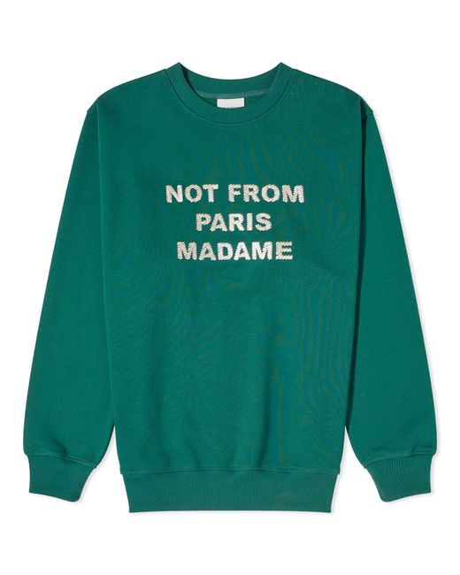 Drôle De Monsieur Not From Paris Madame Crew Sweat END. Clothing