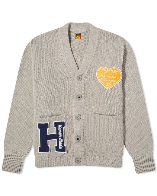 Human Made Knitted College Cardigan Large END. Clothing