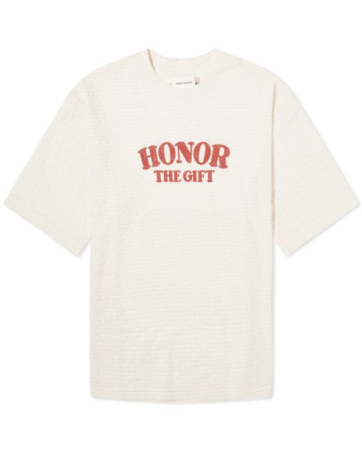 Honor The Gift Stripe Box T-Shirt Large END. Clothing
