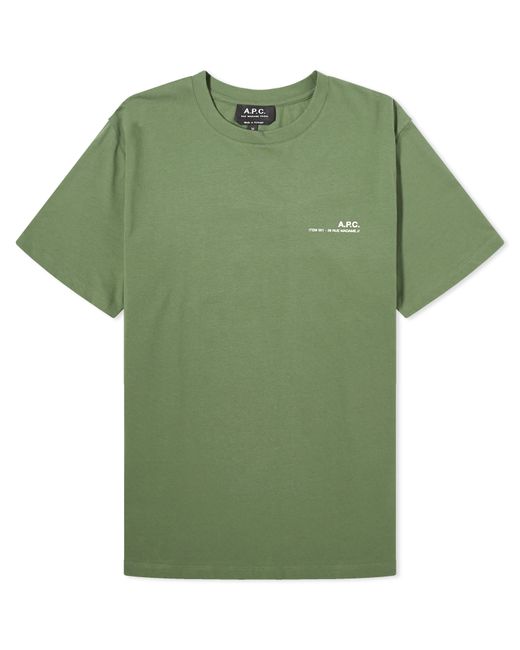 A.P.C. . Item Logo T-Shirt END. Clothing
