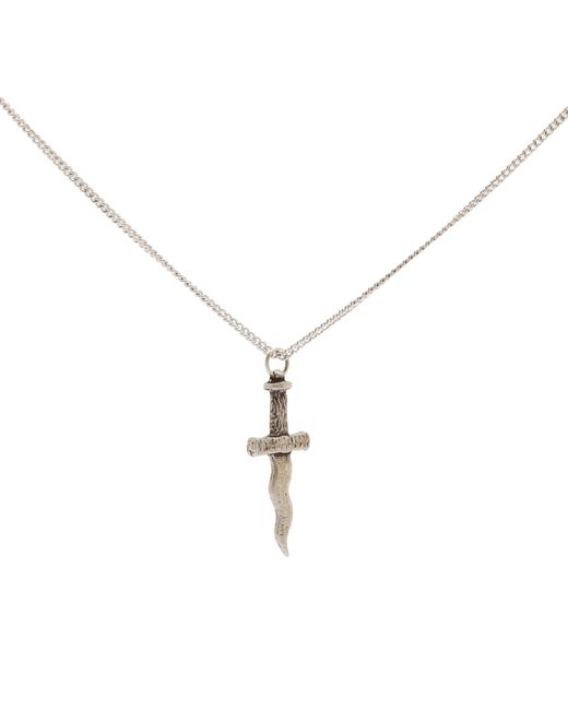 Heresy Dirk Dagger Necklace END. Clothing