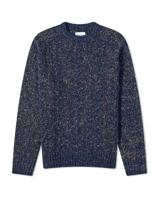 Norse Projects Ivar Cotton Alpaca Cable Jumper END. Clothing