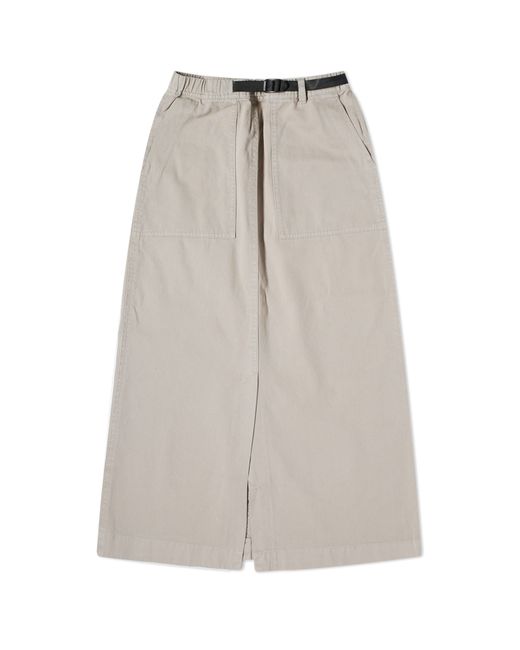 Gramicci Long Baker Midi Skirt Large END. Clothing