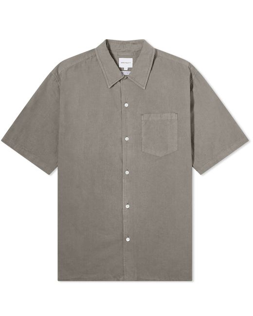 Norse Projects Carsten Tencel Short Sleeve Shirt END. Clothing