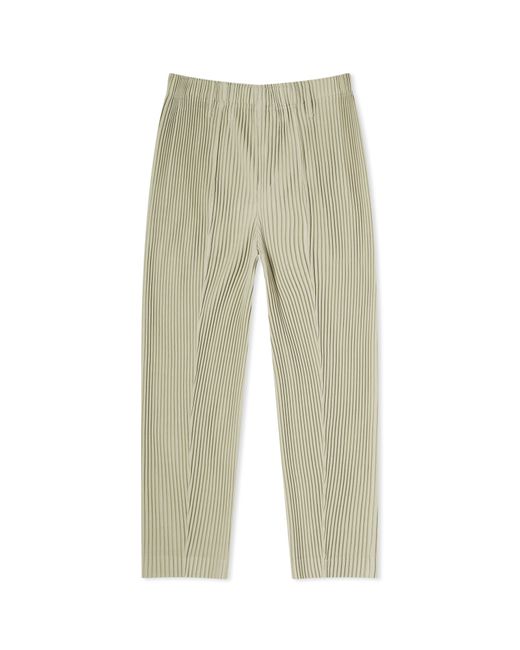 Homme Pliss Issey Miyake Pleated Compleat Trousers X-Small END. Clothing