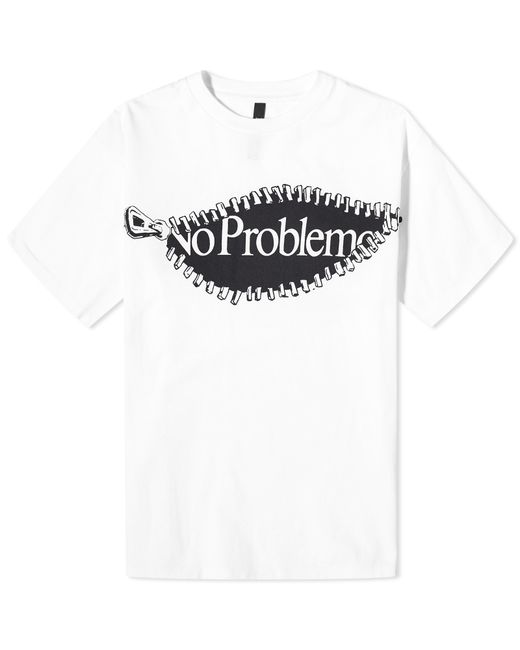 NoProblemo Zip Graphic T-Shirt Large END. Clothing