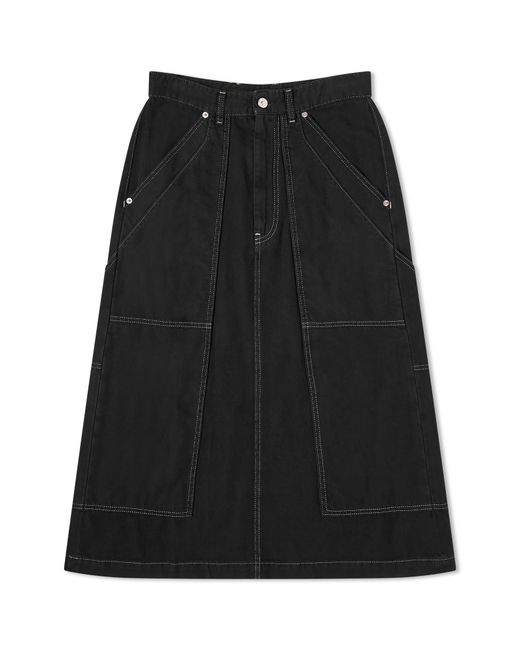 Mm6 Maison Margiela Long Denim Skirt END. Clothing