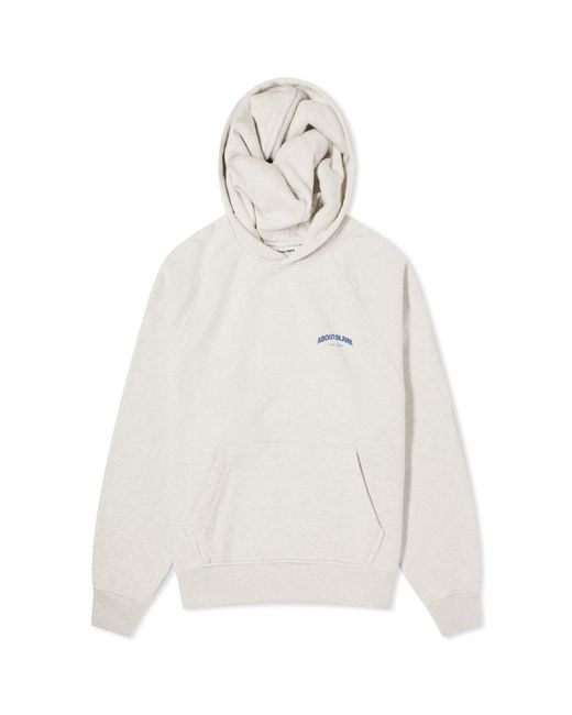 about:blank Arched Logo Raglan Hoodie END. Clothing