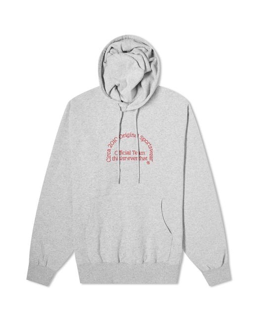 thisisneverthat TNT Team Popover Hoodie Large END. Clothing