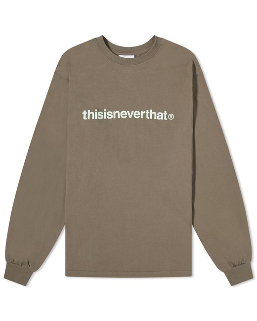 thisisneverthat T-Logo Long Sleeve T-Shirt Large END. Clothing