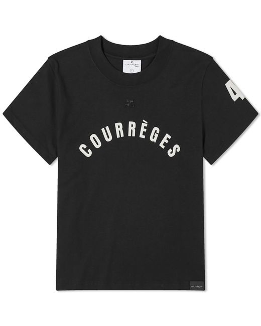 Courrèges Ac Straight Printed T-Shirt Large END. Clothing