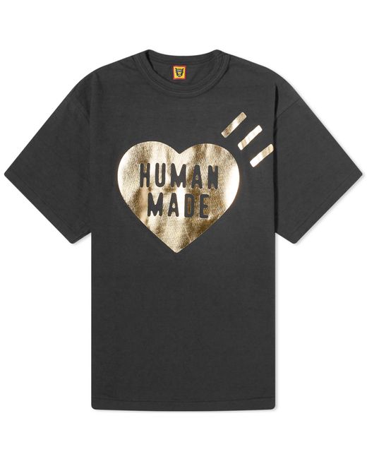 Human Made Metalic Heart T-Shirt Large END. Clothing