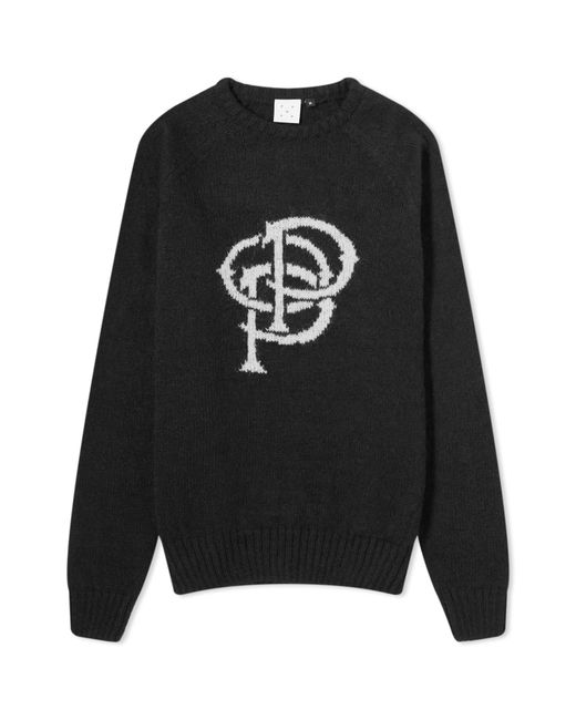 Pop Trading Company Initials Knitted Crewneck Large END. Clothing