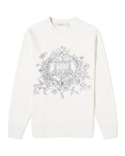 Golden Goose Crest Embroidery Crew Sweat Large END. Clothing
