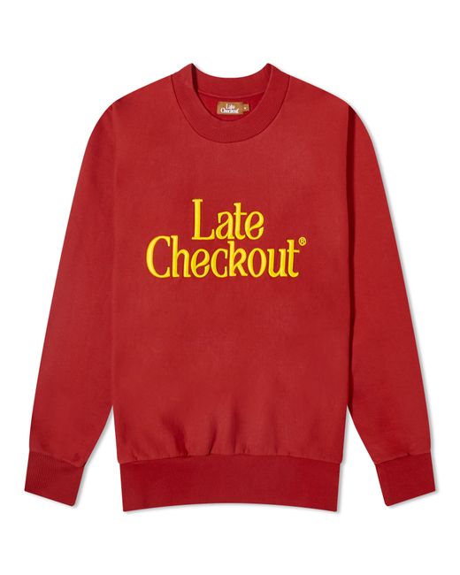Late Checkout Logo Sweatshirt END. Clothing