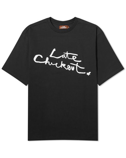 Late Checkout Logo T-Shirt END. Clothing