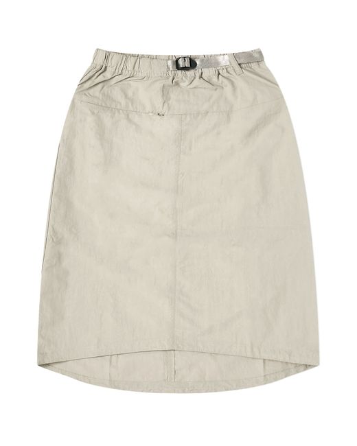 Gramicci Nylon Packable Midi Skirt END. Clothing