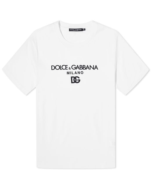 Dolce & Gabbana Logo Crew Neck T-Shirt END. Clothing