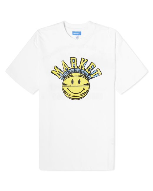 market Smiley Hoops T-Shirt Large END. Clothing