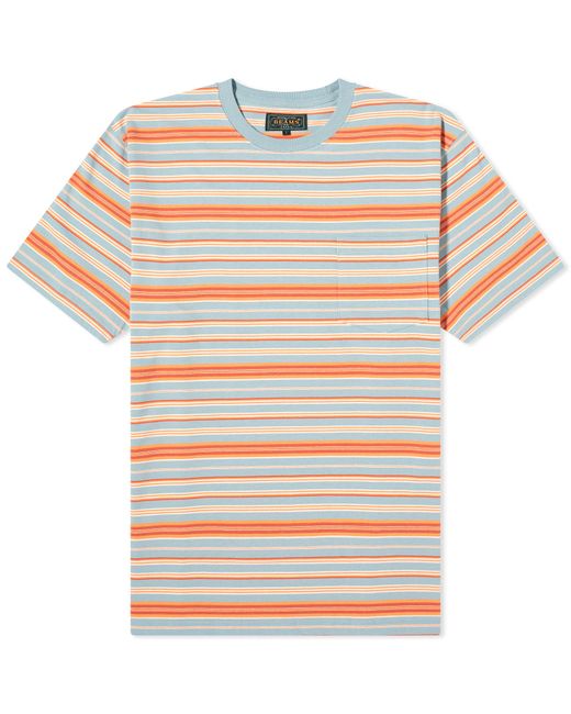 Beams Plus Multi Stripe Pocket T-Shirt Large END. Clothing