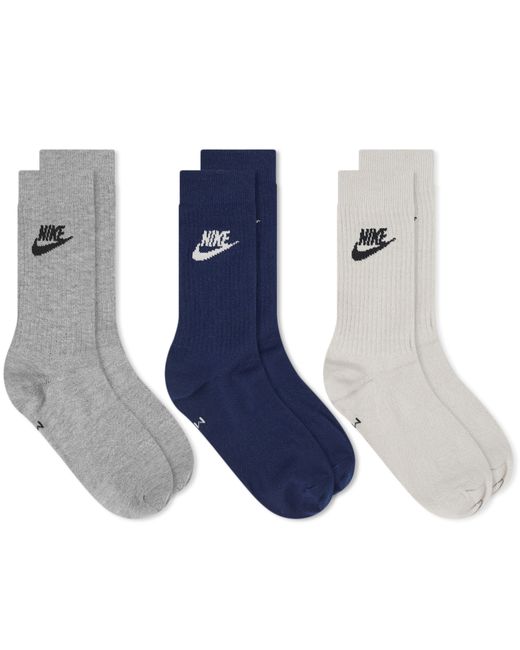 Nike Everyday Essential Sock 3 Pack Large END. Clothing