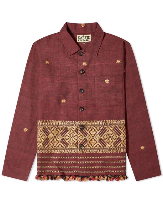 Kartik Research Assamese Weave Jacket Large END. Clothing