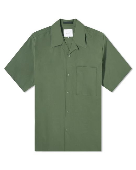 Norse Projects Carsten Travel Light Short Sleeve Shirt Large END. Clothing