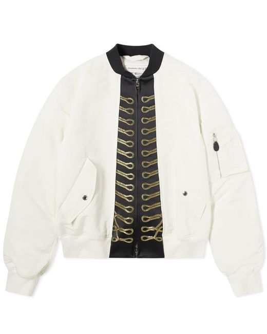 Alexander McQueen Tailored Collar Bomber Jacket Small END. Clothing