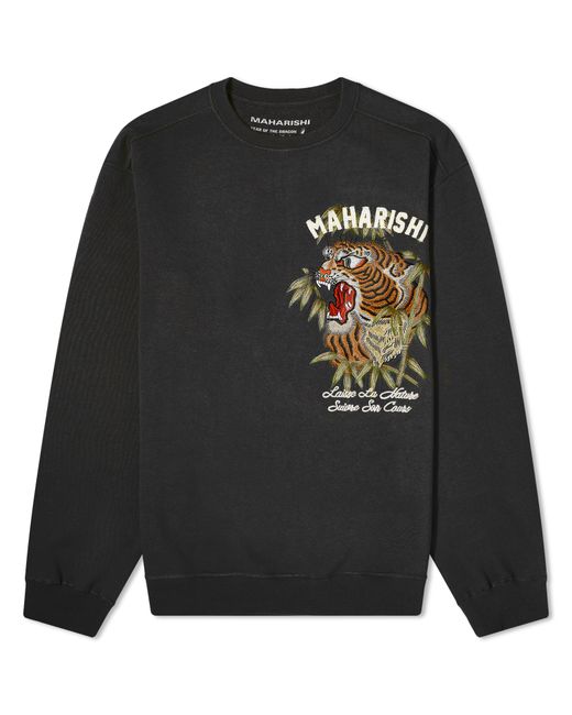 Maharishi Maha Tiger Embroidered Sweatshirt END. Clothing