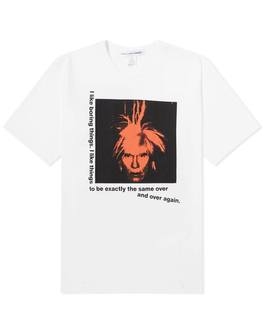 Comme Des Garçons x Andy Warhol T-Shirt Small END. Clothing