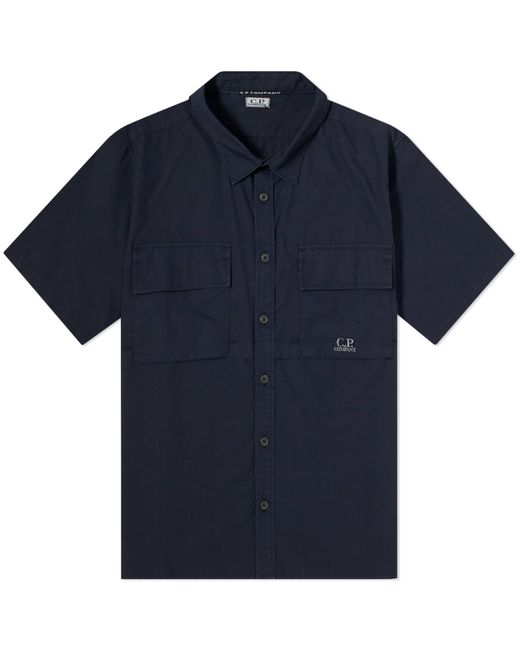 CP Company Cotton Ripstop Short Sleeve Shirt END. Clothing