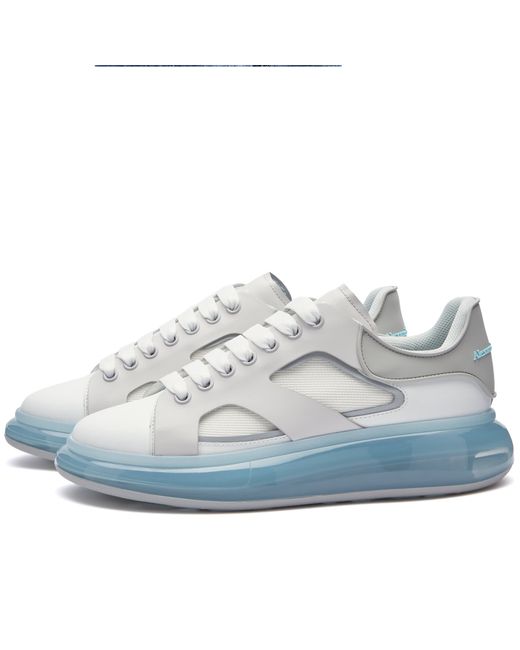 Alexander McQueen Transparent Sole Oversized Sneakers END. Clothing