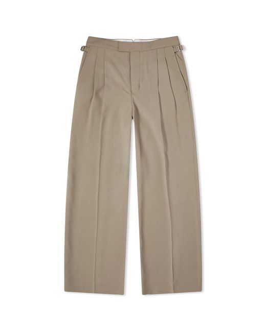 AMI Alexandre Mattiussi Large Fit Wide Trousers END. Clothing