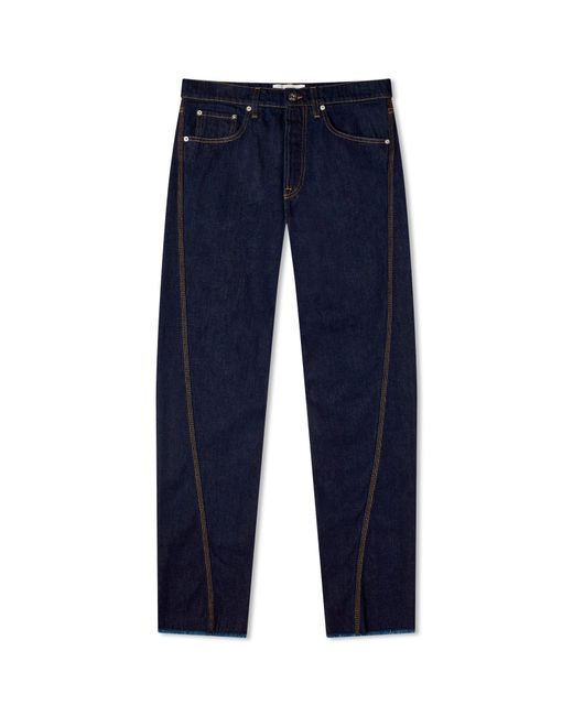 Lanvin Twisted Denim Jeans 30 END. Clothing