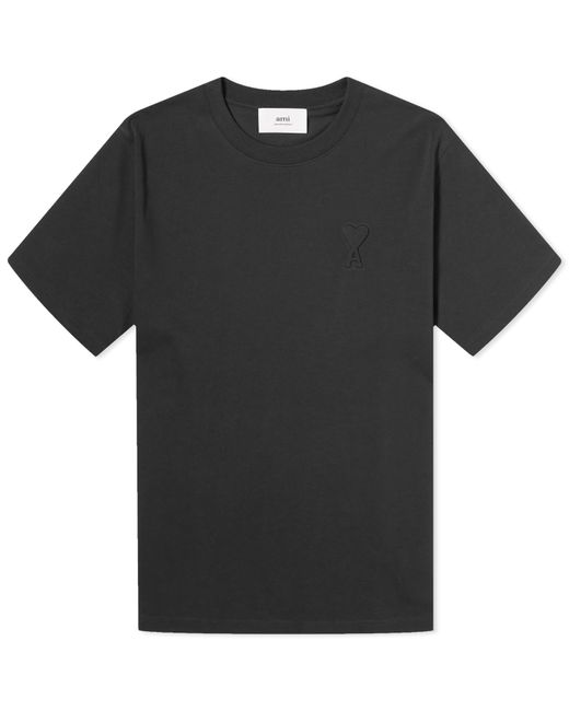 AMI Alexandre Mattiussi Embossed Heart T-Shirt END. Clothing