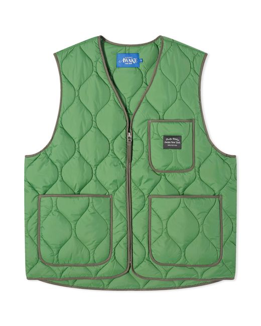 Awake Ny Quilted Vest Large END. Clothing