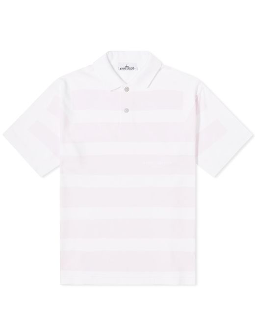 Stone Island Marina Stripe Polo Shirt END. Clothing