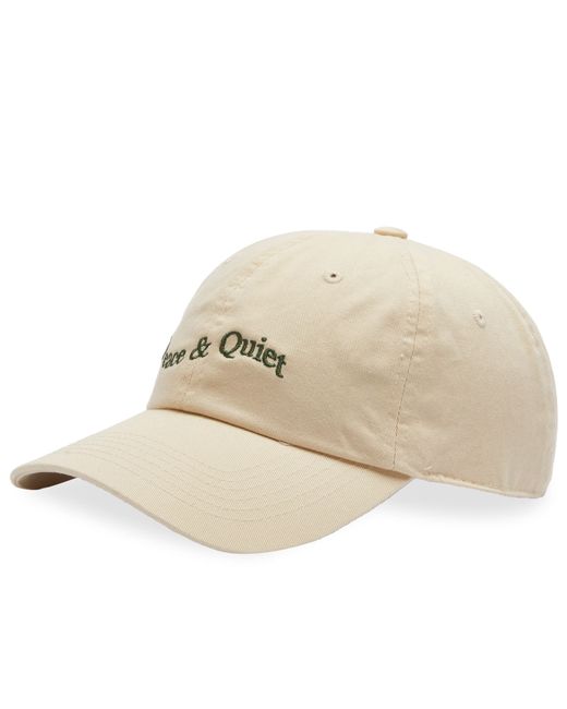 Museum of Peace and Quiet Wordmark Dad Cap END. Clothing