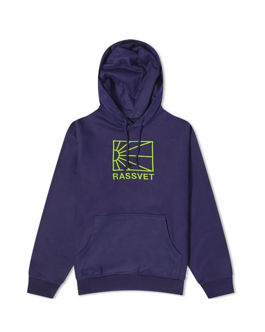 Paccbet Washed Logo Pullover Hoodie Small END. Clothing