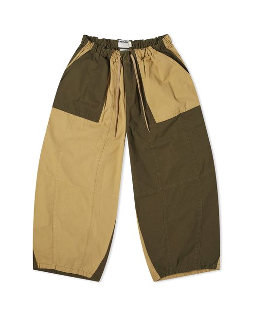 Anglan Mix Fatigue Balloon Trousers Large END. Clothing