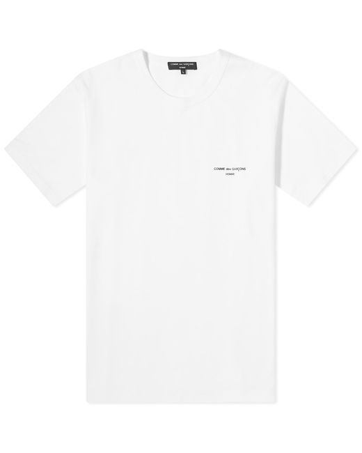 Comme Des Garçons Homme Plus Logo T-Shirt Small END. Clothing