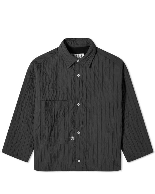 Merely Made Quilted Boxy Overshirt Small END. Clothing