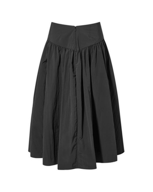 Peachy Den Deba Midi Nylon Skirt END. Clothing