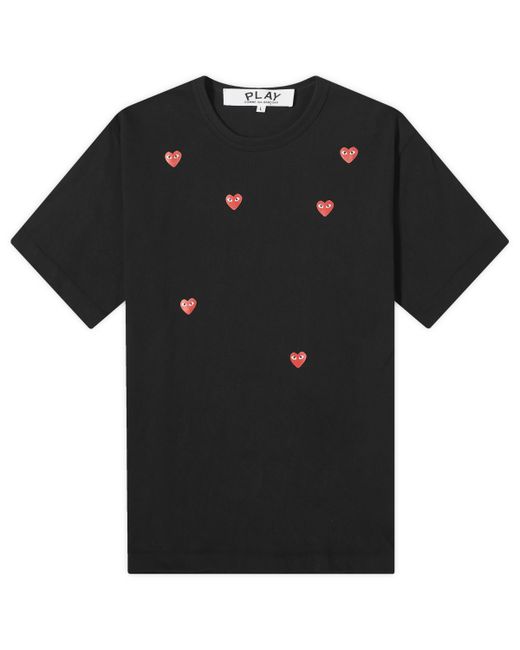 Comme Des Garçons Play Many Heart T-Shirt Large END. Clothing