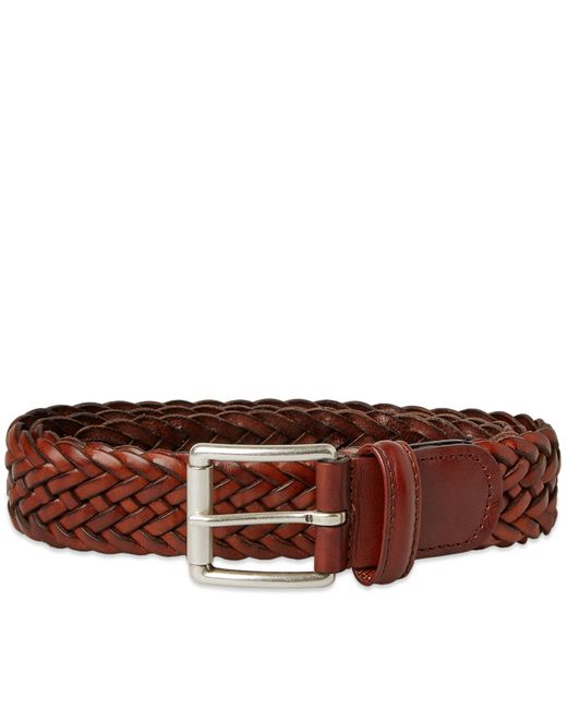 Andersons Woven Leather Belt
