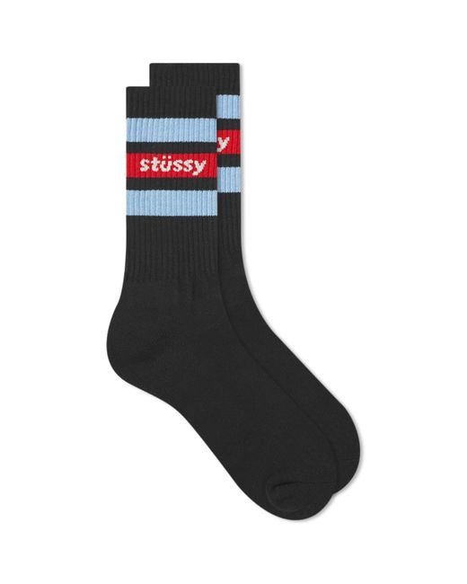 Stussy Stripe Crew Sock