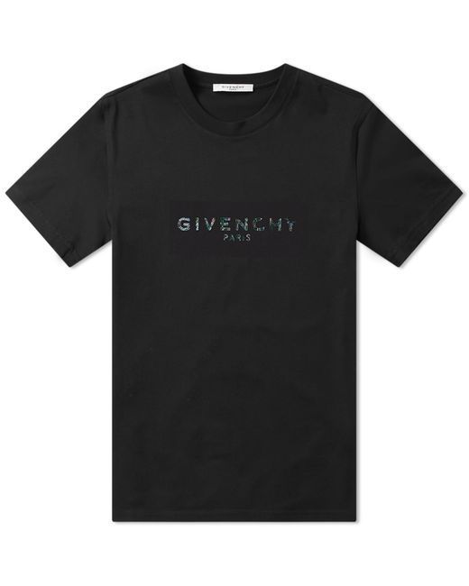 Givenchy Iridescent Logo Slim Fit Tee