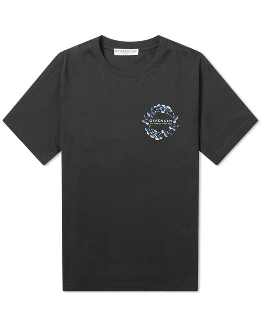 Givenchy Small Logo Floral Tee
