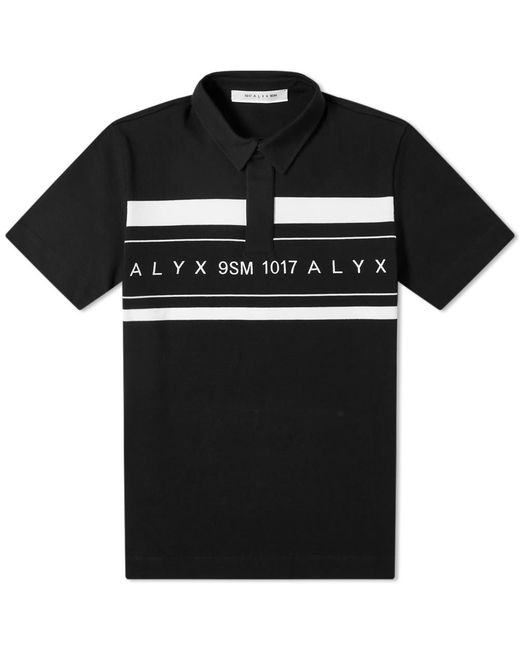 1017 Alyx 9Sm Logo Striped Polo